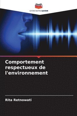 bokomslag Comportement respectueux de l'environnement