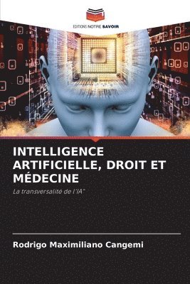 bokomslag Intelligence Artificielle, Droit Et Mdecine