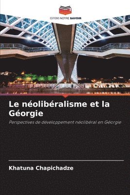 bokomslag néolibéralisme et la Géorgie