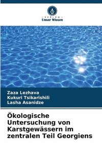 bokomslag kologische Untersuchung von Karstgewssern im zentralen Teil Georgiens