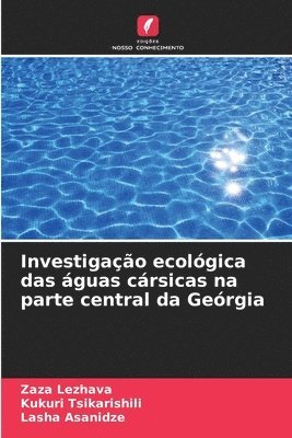 Investigação ecológica das águas cársicas na parte central da Geórgia
