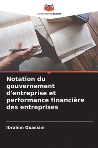 bokomslag Notation du gouvernement d'entreprise et performance financire des entreprises