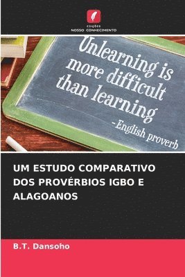 bokomslag Um Estudo Comparativo DOS Provérbios Igbo E Alagoanos