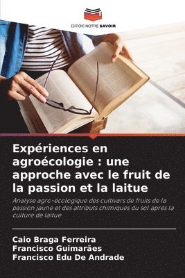 bokomslag Expriences en agrocologie