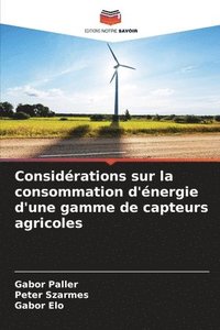 bokomslag Considrations sur la consommation d'nergie d'une gamme de capteurs agricoles