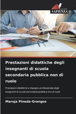 bokomslag Prestazioni didattiche degli insegnanti di scuola secondaria pubblica non di ruolo