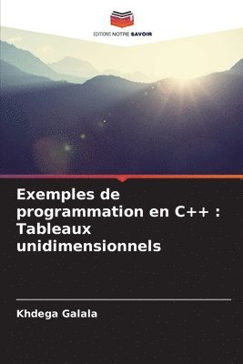 Exemples de programmation en C++ 1