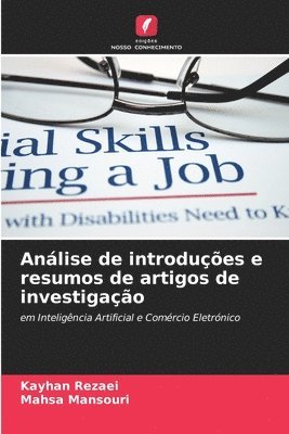 Anlise de introdues e resumos de artigos de investigao 1