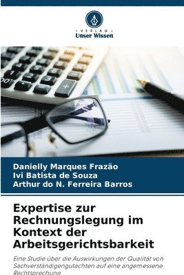 bokomslag Expertise zur Rechnungslegung im Kontext der Arbeitsgerichtsbarkeit