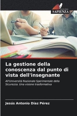 bokomslag gestione della conoscenza dal punto di vista dell'insegnante
