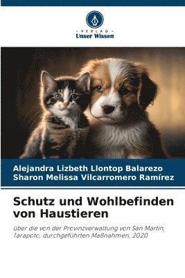 bokomslag Schutz und Wohlbefinden von Haustieren