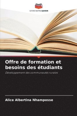bokomslag Offre de formation et besoins des étudiants