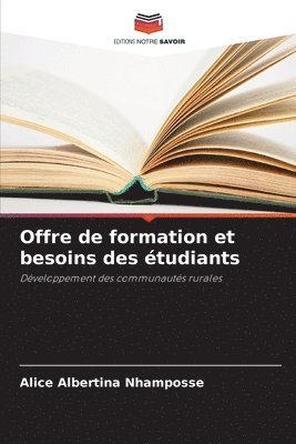 bokomslag Offre de formation et besoins des tudiants