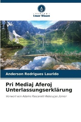 bokomslag Pri Mediaj Aferoj Unterlassungserklrung