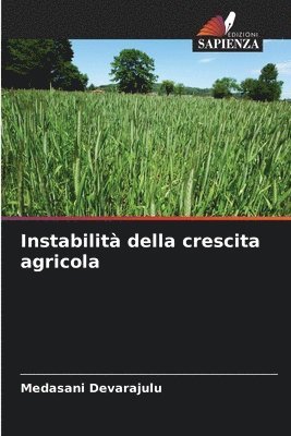 Medasani Devarajulu - Instabilità della crescita agricola, Häftad