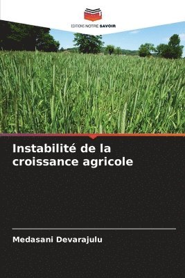 bokomslag Instabilit de la croissance agricole