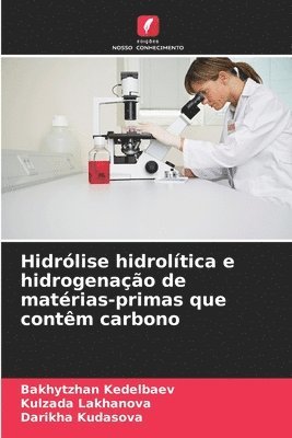 Bakhytzhan Kedelbaev, Kulzada Lakhanova, Darikha Kudasova - Hidrólise hidrolítica e hidrogenação de matérias-primas que contêm carbono, Häftad