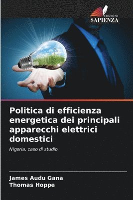 bokomslag Politica di efficienza energetica dei principali apparecchi elettrici domestici