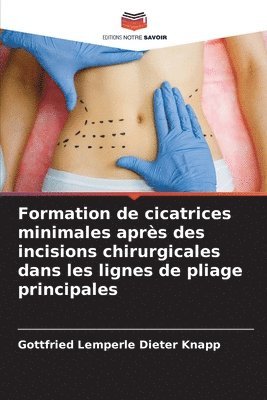 bokomslag Formation de cicatrices minimales aprs des incisions chirurgicales dans les lignes de pliage principales