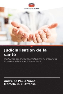 bokomslag Judiciarisation de la sant