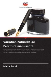 bokomslag Variation naturelle de l'criture manuscrite