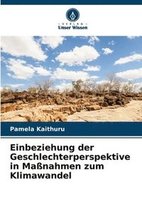 bokomslag Einbeziehung der Geschlechterperspektive in Maßnahmen zum Klimawandel