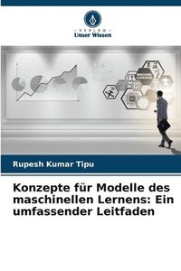 bokomslag Konzepte fr Modelle des maschinellen Lernens