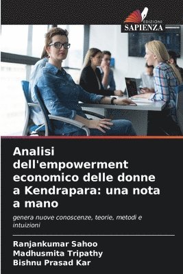 Analisi dell'empowerment economico delle donne a Kendrapara 1