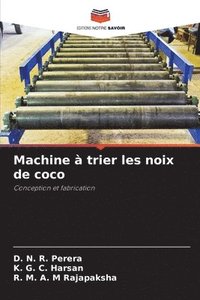 bokomslag Machine  trier les noix de coco