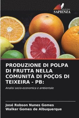 bokomslag Produzione Di Polpa Di Frutta Nella Comunit Di Poos Di Teixeira - PB