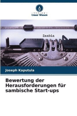 bokomslag Bewertung der Herausforderungen fr sambische Start-ups