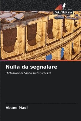 Nulla da segnalare 1