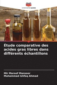 bokomslag tude comparative des acides gras libres dans diffrents chantillons