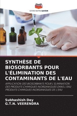 bokomslag Synthse de Biosorbants Pour l'limination Des Contaminants de l'Eau