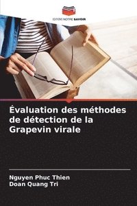 bokomslag valuation des mthodes de dtection de la Grapevin virale