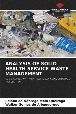 bokomslag Analysis of Solid Health Service Waste Management