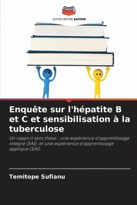 Enqute sur l'hpatite B et C et sensibilisation  la tuberculose 1