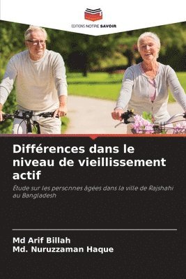 Différences dans le niveau de vieillissement actif