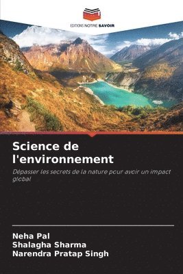 bokomslag Science de l'environnement