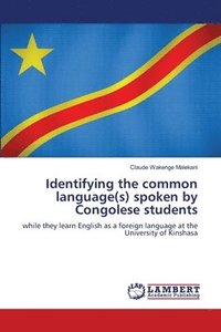 bokomslag Identifying the common language(s) spoken by Congolese students