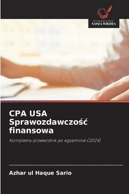 bokomslag CPA USA Sprawozdawczo?c finansowa