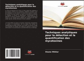 bokomslag Techniques analytiques pour la détection et la quantification des mycotoxines