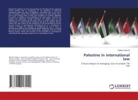 bokomslag Palestine in international law