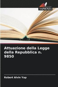 bokomslag Attuazione della Legge della Repubblica n. 9850