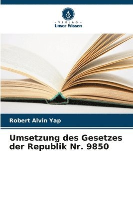 bokomslag Umsetzung des Gesetzes der Republik Nr. 9850