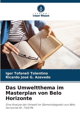 bokomslag Das Umweltthema im Masterplan von Belo Horizonte