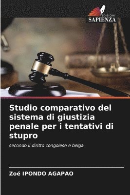 bokomslag Studio comparativo del sistema di giustizia penale per i tentativi di stupro