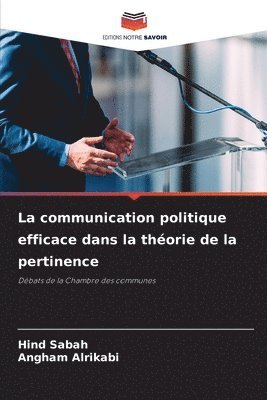 bokomslag communication politique efficace dans la théorie de la pertinence