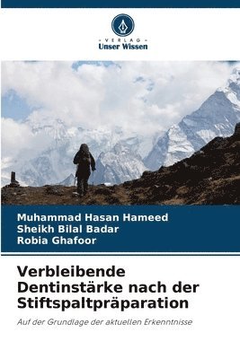 Muhammad Hasan Hameed, Sheikh Bilal Badar, Robia Ghafoor - Verbleibende Dentinstärke nach der Stiftspaltpräparation, Häftad