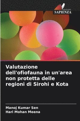 bokomslag Valutazione dell'ofiofauna in un'area non protetta delle regioni di Sirohi e Kota